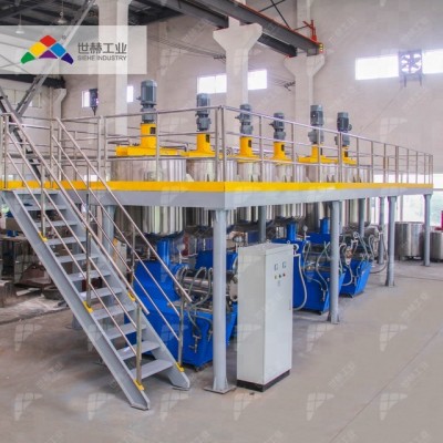 Epoxy paint making machine paint production line