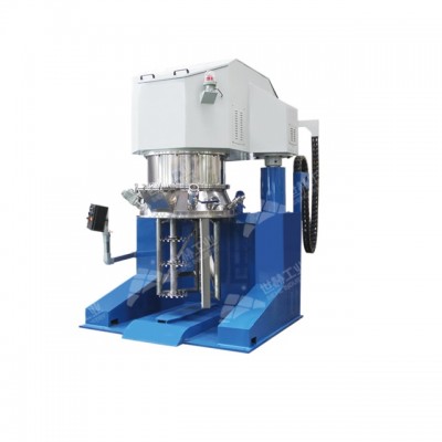 Large 1000L 1500L industrial sealant adhesive mixing machine paste vacuum double planetary mixer