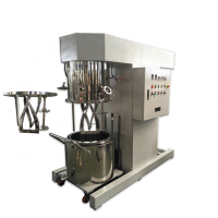 Professional Medical Hydrocolloid Vacuum Heating Planetary Mixer With Dispersing